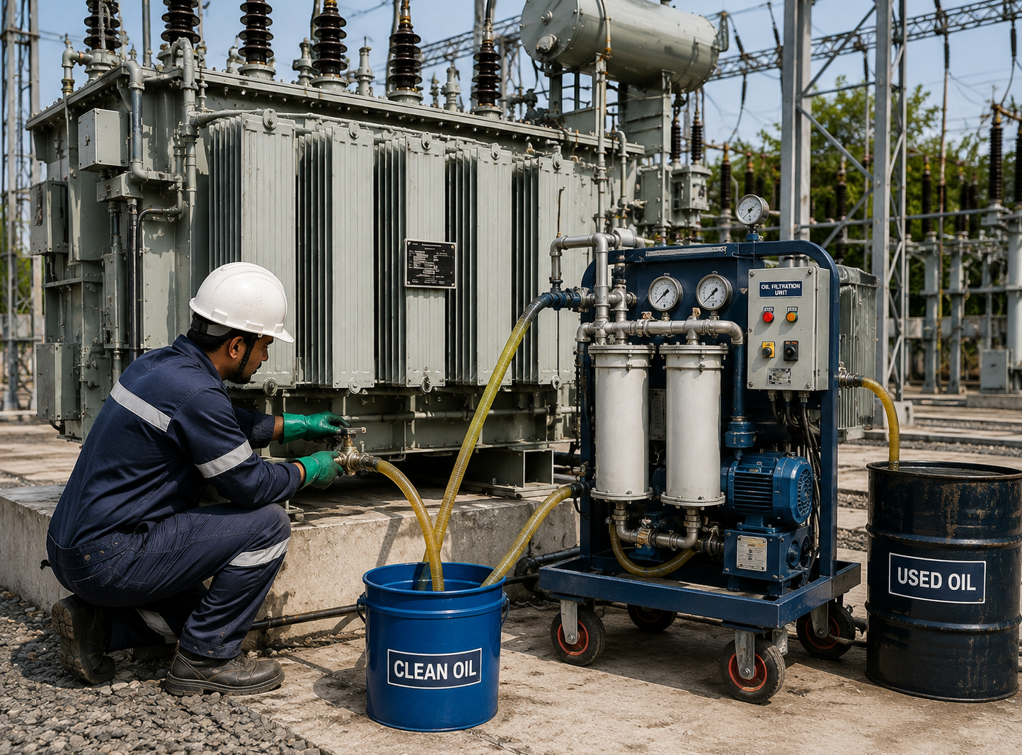 Transformer Oil Filtration